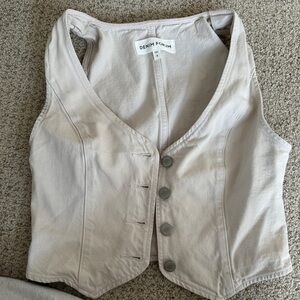 Aritzia Denim Vest